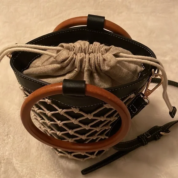 INC International Concepts Fisherman Bucket Bag - Picture 7 of 8